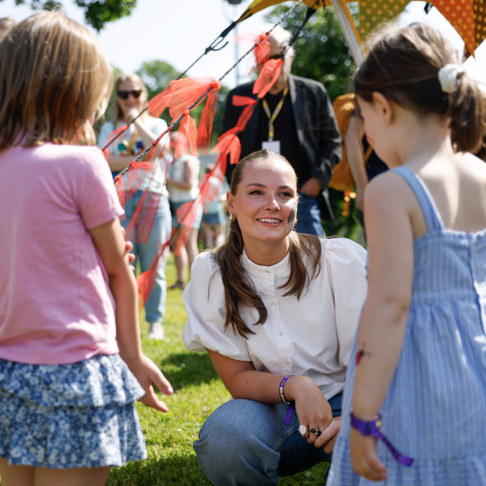 Prinsesse Ingrid Alexandra på Miniøya